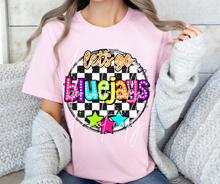 Load image into Gallery viewer, Let’s Go Bright Dotted Checkered Mascots DROPDOWN TRANSFER CAP 24