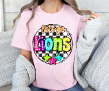 Load image into Gallery viewer, Let’s Go Bright Dotted Checkered Mascots DROPDOWN TRANSFER CAP 24