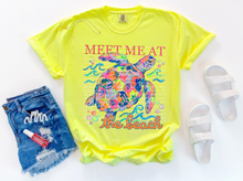 Load image into Gallery viewer, Meet Me At The Beach Bright Painted Turtle TRANSFER SCG MAY 26