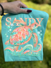 Load image into Gallery viewer, Sandy Days Ahead Watercolor Turtle TRANSFER SCG MAY 26