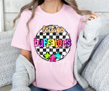 Load image into Gallery viewer, Let’s Go Bright Dotted Checkered Mascots DROPDOWN TRANSFER CAP 24