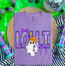 Load image into Gallery viewer, Halloween Al_ni Title Faux Embroidery Dropdown TRANSFER TGG AUG 25