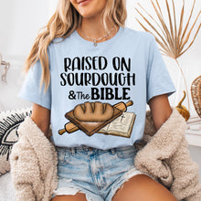 Load image into Gallery viewer, Raised On Biscuits or Sourdough & The Bible Dropdown TRANSFER VIRGO APR 25