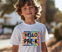 Load image into Gallery viewer, Hello Grades Crayon Block Dropdown TRANSFER MWG JAN 25