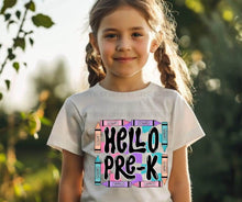Load image into Gallery viewer, Hello Grades Crayon Block Dropdown TRANSFER MWG JAN 25