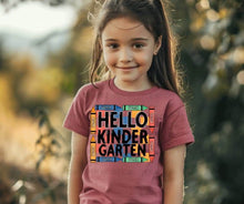 Load image into Gallery viewer, Hello Grades Crayon Block Dropdown TRANSFER MWG JAN 25
