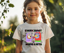 Load image into Gallery viewer, Every Janet Needs A Rita TRANSFER MWG JAN 25