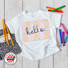 Load image into Gallery viewer, Pastel Pink Orange Checkered Grades DROPDOWN TRANSFER MMD