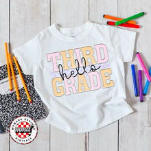 Load image into Gallery viewer, Pastel Pink Orange Checkered Grades DROPDOWN TRANSFER MMD