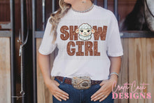Load image into Gallery viewer, Show Girl Faux Embroidery Tool Animal DROPDOWN TRANSFER CCD