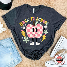Load image into Gallery viewer, Back To School Checkered Apple TRANSFER MMD