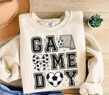 Load image into Gallery viewer, Game Day Soccer Bow Goal TRANSFER