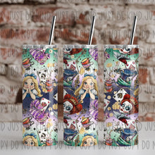 Load image into Gallery viewer, Polaroid Characters SUBLIMATION TUMBLER TRANSFER SSD PART 2 JAN 25