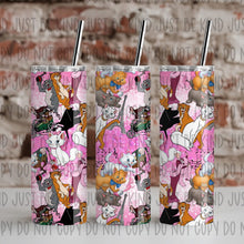 Load image into Gallery viewer, Polaroid Characters SUBLIMATION TUMBLER TRANSFER SSD PART 2 JAN 25