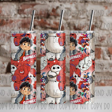 Load image into Gallery viewer, Polaroid Characters SUBLIMATION TUMBLER TRANSFER SSD PART 2 JAN 25