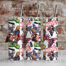 Load image into Gallery viewer, Polaroid Characters SUBLIMATION TUMBLER TRANSFER SSD PART 2 JAN 25