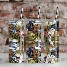 Load image into Gallery viewer, Polaroid Characters SUBLIMATION TUMBLER TRANSFER SSD PART 2 JAN 25