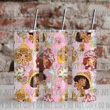 Load image into Gallery viewer, Polaroid Characters SUBLIMATION TUMBLER TRANSFER SSD PART 2 JAN 25