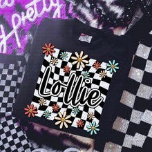 Load image into Gallery viewer, Checkered Daisy Title (DROPDOWN) TRANSFER ECHT