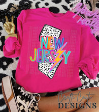 Load image into Gallery viewer, Retro Preppy Marquee States (All 50 states available) DTF TRANSFER CCD
