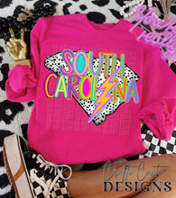 Load image into Gallery viewer, Retro Preppy Marquee States (All 50 states available) DTF TRANSFER CCD