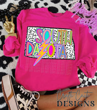 Load image into Gallery viewer, Retro Preppy Marquee States (All 50 states available) DTF TRANSFER CCD