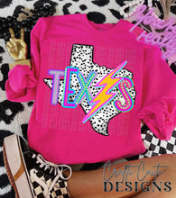 Load image into Gallery viewer, Retro Preppy Marquee States (All 50 states available) DTF TRANSFER CCD