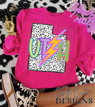 Load image into Gallery viewer, Retro Preppy Marquee States (All 50 states available) DTF TRANSFER CCD