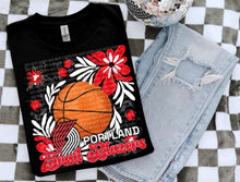 Load image into Gallery viewer, Floral Basketball Team Collage DROPDOWN TRANSFER SCG MAY 26