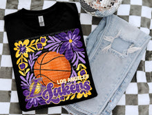 Load image into Gallery viewer, Floral Basketball Team Collage DROPDOWN TRANSFER SCG MAY 26