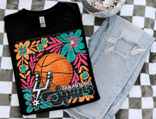 Load image into Gallery viewer, Floral Basketball Team Collage DROPDOWN TRANSFER SCG MAY 26