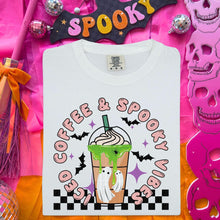 Load image into Gallery viewer, Iced Coffee & Spooky Vibes TRANSFER HMWK