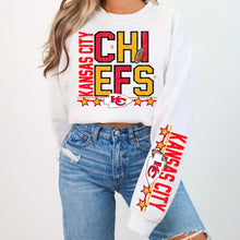 Load image into Gallery viewer, Football Mascot Stars Dropdown With SLEEVE OPTION TRANSFER VIRGO AUG 25