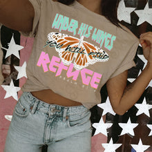 Load image into Gallery viewer, You Will Find Refuge Distressed TRANSFER KAYNDI JAN