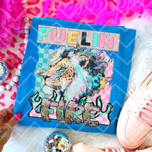 Load image into Gallery viewer, Fuelin’ My Own Fire Color Dropdown TRANSFER VIRGO MAY 25