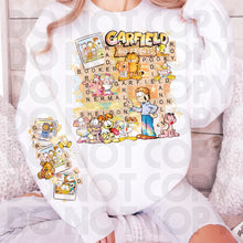 Load image into Gallery viewer, Cartoon Scrabble Dropdown SLEEVE OPTION DROPDOWN TRANSFER RHD PAL JAN 26