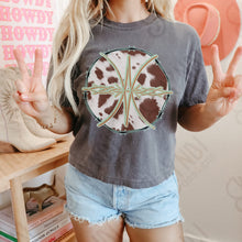 Load image into Gallery viewer, Cow Print Circle TRANSFER KAYNDI JAN