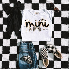 Load image into Gallery viewer, Mama Or Mini Checker Bow DROPDOWN TRANSFER CSC SEPT 25