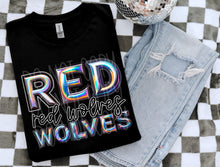 Load image into Gallery viewer, Iridescent Leather Mascots DROPDOWN TRANSFER PHD