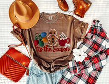 Load image into Gallery viewer, Tis The Season Faux Yarn Lights Gingerbread Hot Cocoa TRANSFER SCG OCT 25