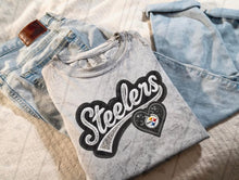 Load image into Gallery viewer, Faux Embroidery Glitter Football Team Dropdown TRANSFER TGG MAY 25