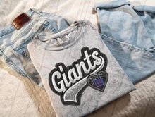 Load image into Gallery viewer, Faux Embroidery Glitter Football Team Dropdown TRANSFER TGG MAY 25