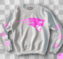 Load image into Gallery viewer, Football With Star Sleeve Pink DROPDOWN TRANSFER KPI
