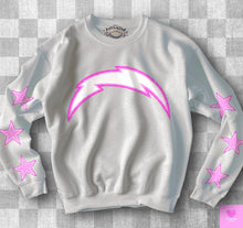 Load image into Gallery viewer, Football With Star Sleeve Pink DROPDOWN TRANSFER KPI