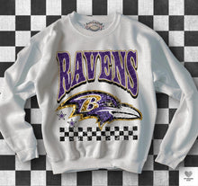 Load image into Gallery viewer, Football Checkered Faux Sequin DROPDOWN TRANSFER KPI