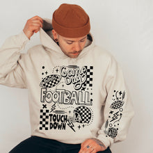 Load image into Gallery viewer, Game Day Football Checker Color Dropdown With SLEEVE OPTION DROPDOWN TRANSFER CSC JULY 25