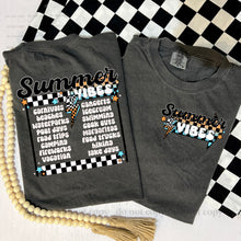 Load image into Gallery viewer, Summer Vibes Checkered With Pocket TRANSFER CSC