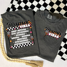 Load image into Gallery viewer, Mama Vibes Checkered With Pocket TRANSFER CSC