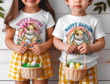 Load image into Gallery viewer, Happy Easter Pink Bow TRANSFER