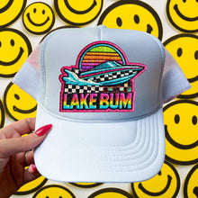 Load image into Gallery viewer, Lake Bum Faux Hat Patch 3-4” DTF TRANSFER HMWK